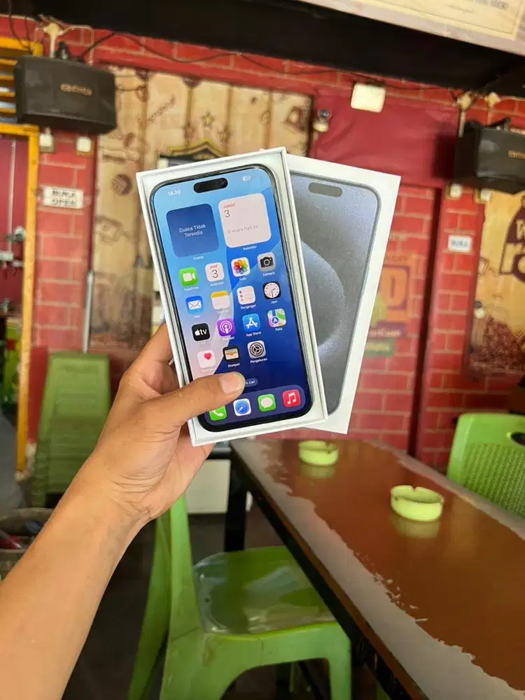 IPHONE 15 PROMAX 256GB EX INTER SEMUA KARTU