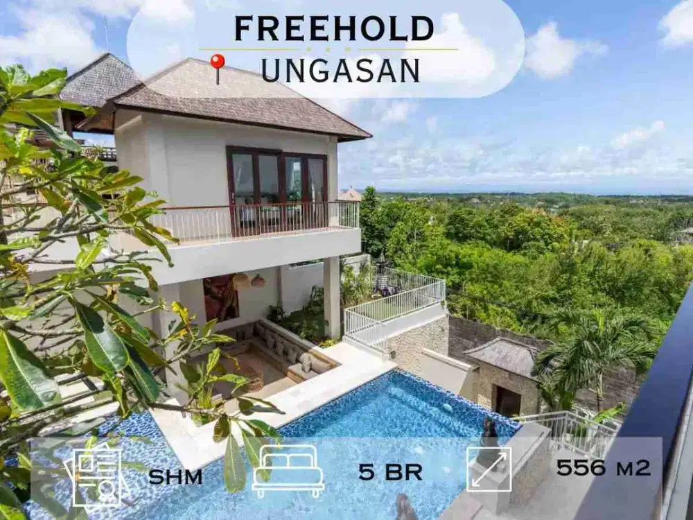 Dijual Villa Mewah di Jimbaran dengan Panorama 360° Laut & Gunung