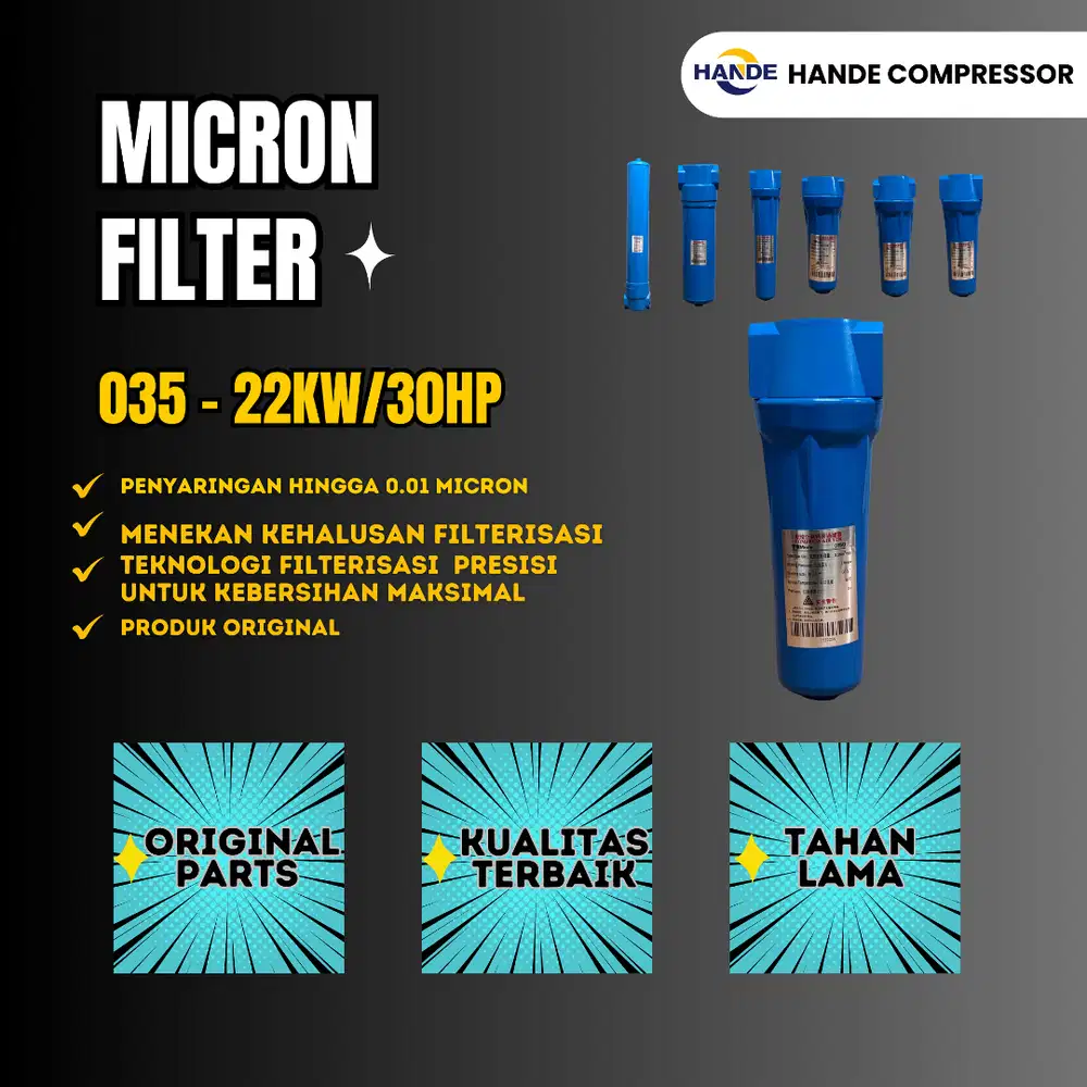 Hande Original Sparepart Micron Filter/Precise Filter 035 22KW-30HP