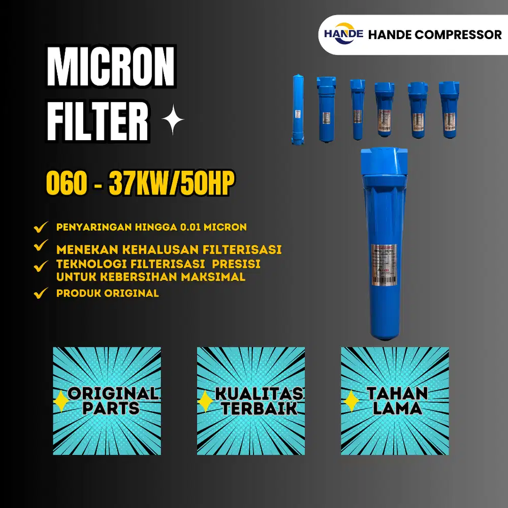 Hande Original Sparepart Micron Filter/Precise Filter 060 37KW-50HP