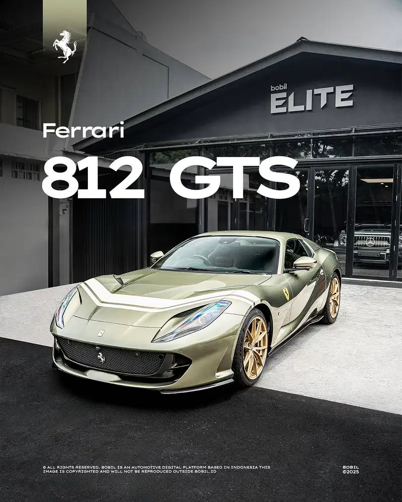 2025 Ferrari 812 GTS Atelier Verde Masoni