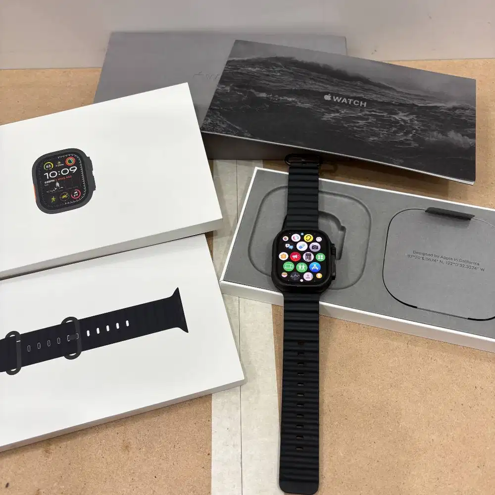 Apple Watch Ultra 2 49mm Black Edition Fullset