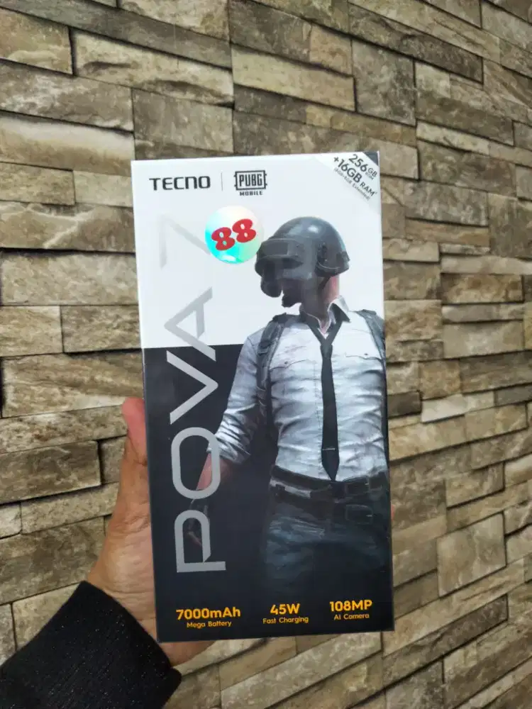 Tecno Pova 7 8/128 8/256gb Garansi Resmi