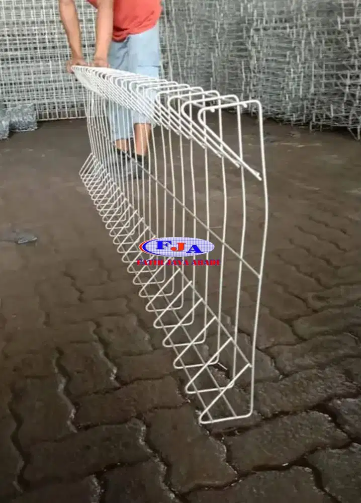 Pagar Brc T.90 cm x L. 240 cm x Dia. 6 mm HDG