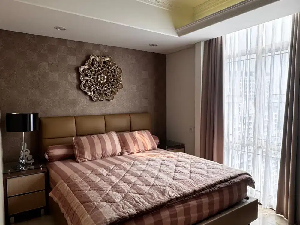 Sewa 3BR Furnish Royal Mediterania Residence di Tanjung Duren