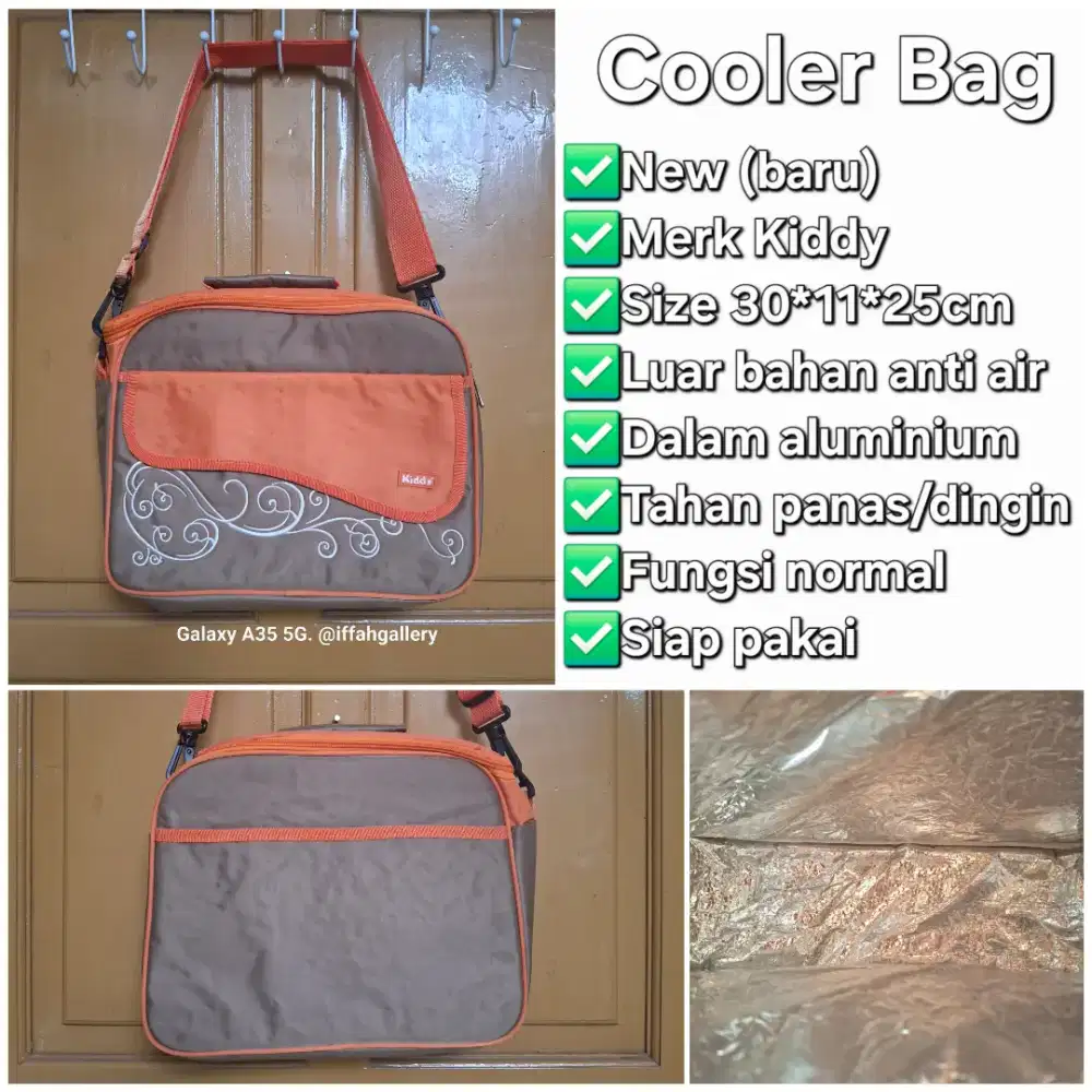 Cooler Bag Tas Bayi Tas Bekal Serbaguna Baru Normal Siap Pakai