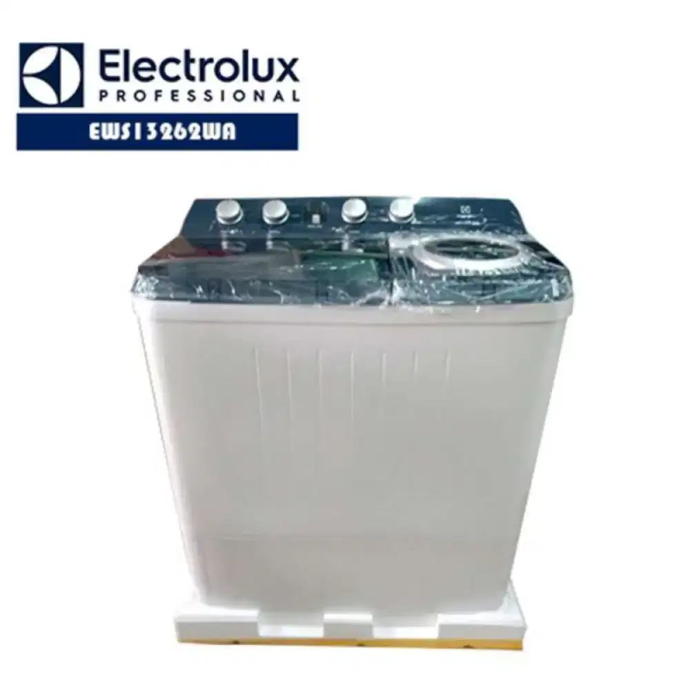 Bisa Cicilan.Electrolux Twin Tub 12Kg~Mesin Cuci 2tabung