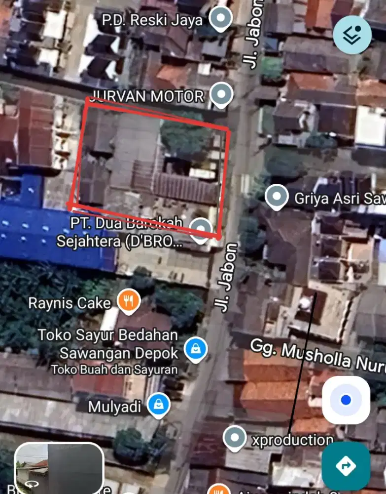Dijual tanah SHM, bedahan, sawangan, depok