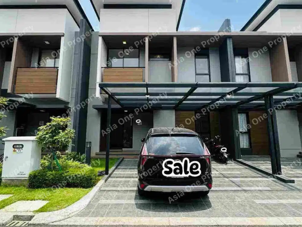 Rumah Cluster  Mulberry Summarecon Bekasi 8x13 Siap Pakai