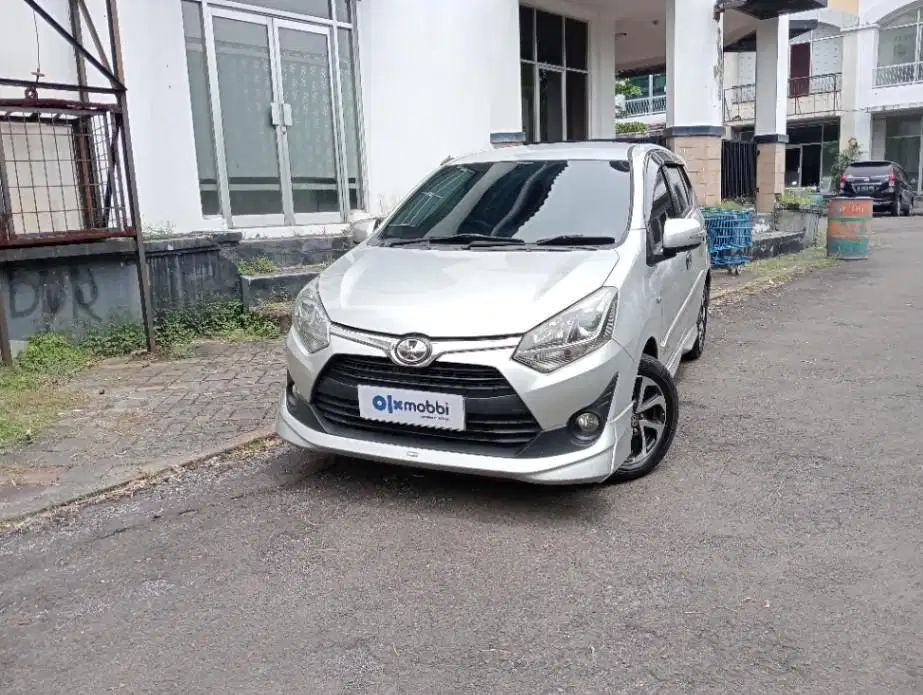 Like New - TOYOTA AGYA 1.2 G TRD SPORTIVO BENSIN M/T 2019 SILVER