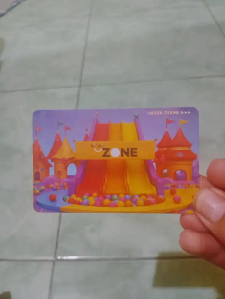 Dijual kartu kidde zone