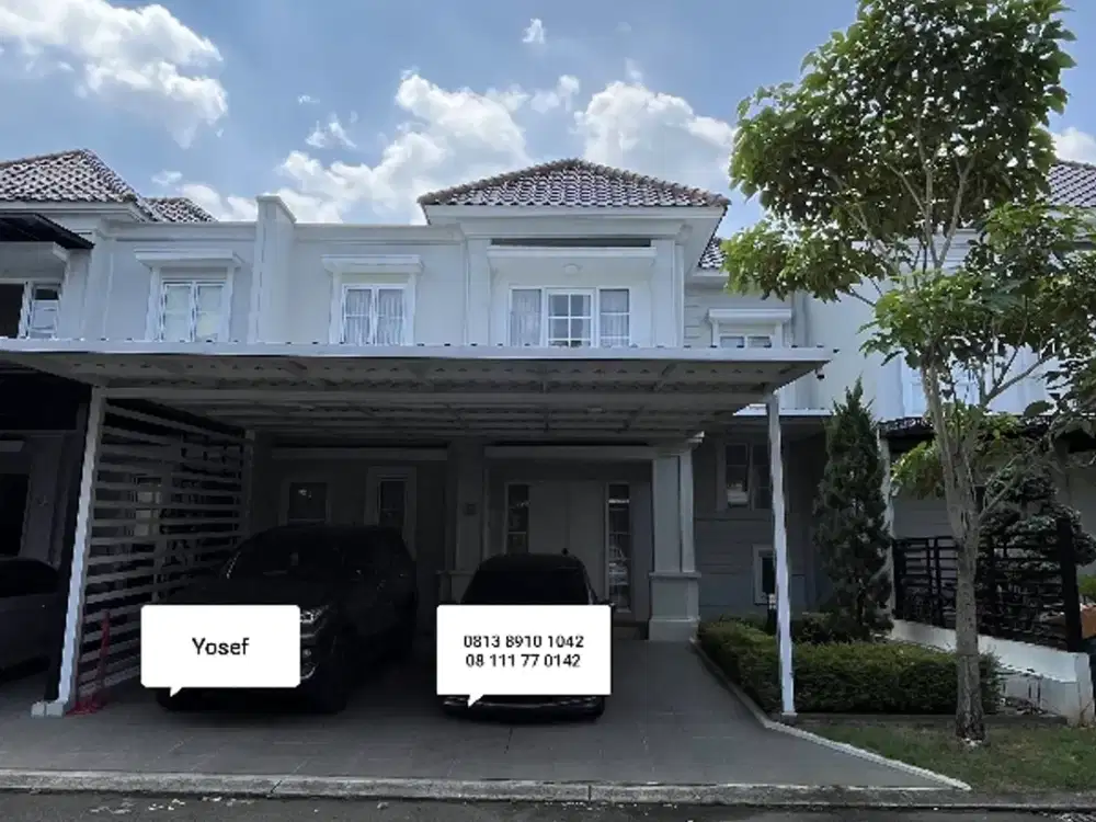 Dijual rumah Granada Alicante  sangat bagus gading Serpong Tangerang