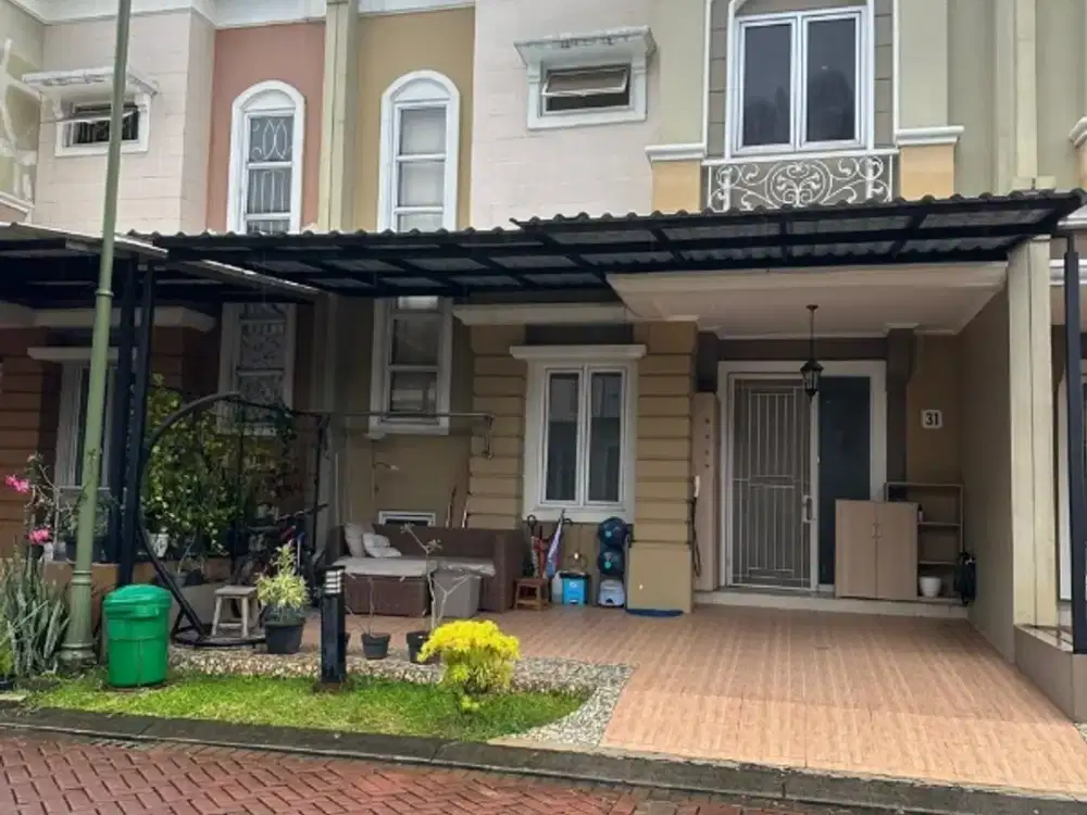 Dijual rumah dua lantai cluster samara Gading Serpong