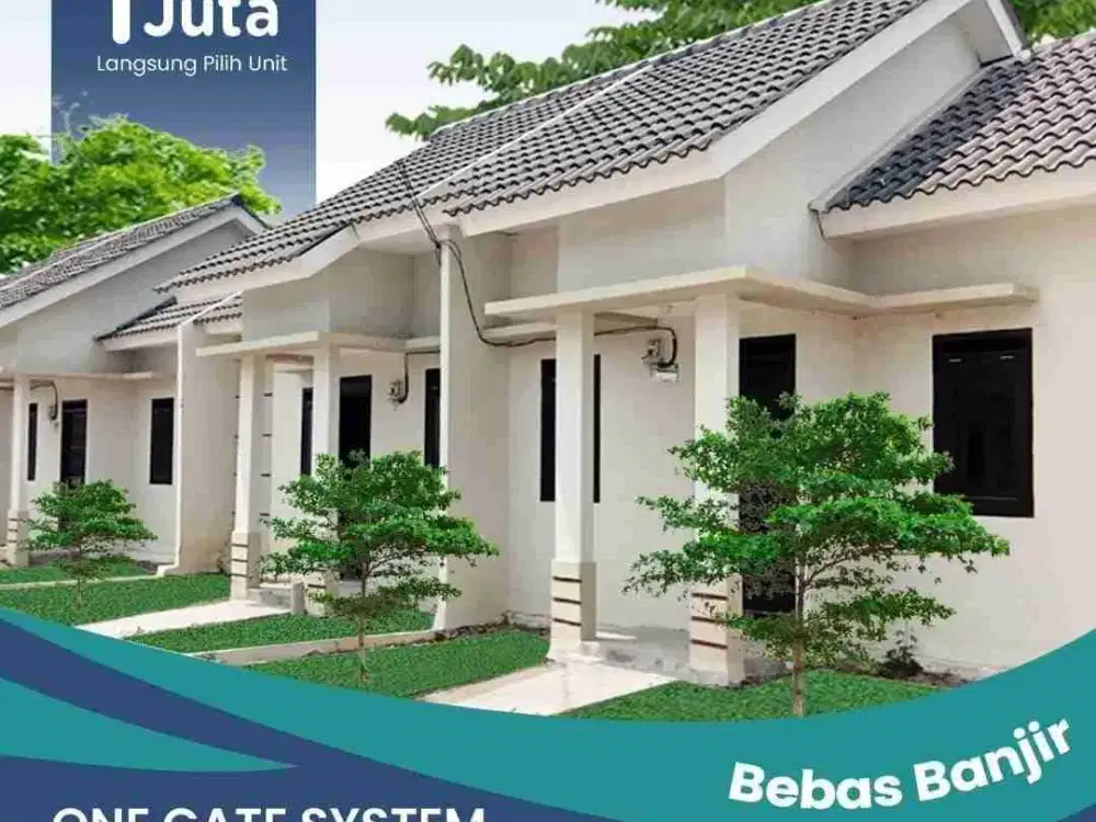 Rumah subsidi spek Komersil 7,5JT sampai terima kunci