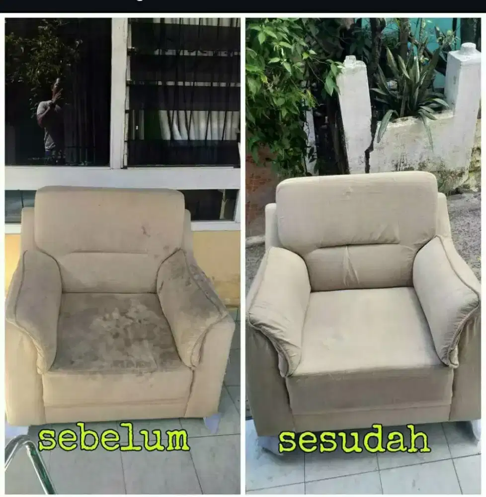 Cuci sofa sofabed kasur springbed karpet panggilan bandung raya cimahi