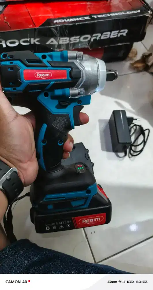 Impact reaim, batre 2charger,bkn jld,kamole,apr,dewalt,makita,ryu,zper