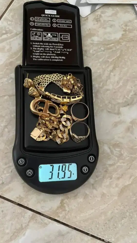 Terima jual emas tampa surat & logam mulia antam