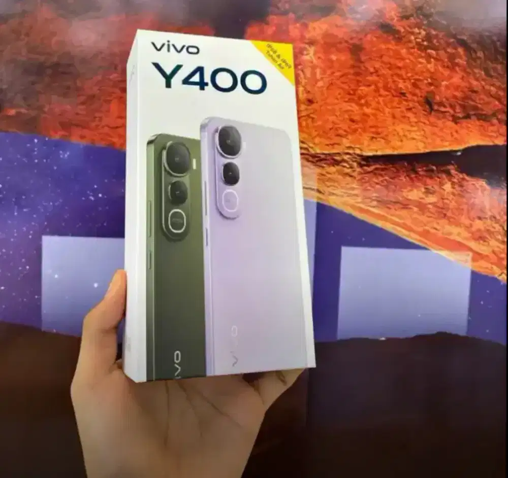 Vivo Y400 new garansi resmi anti air