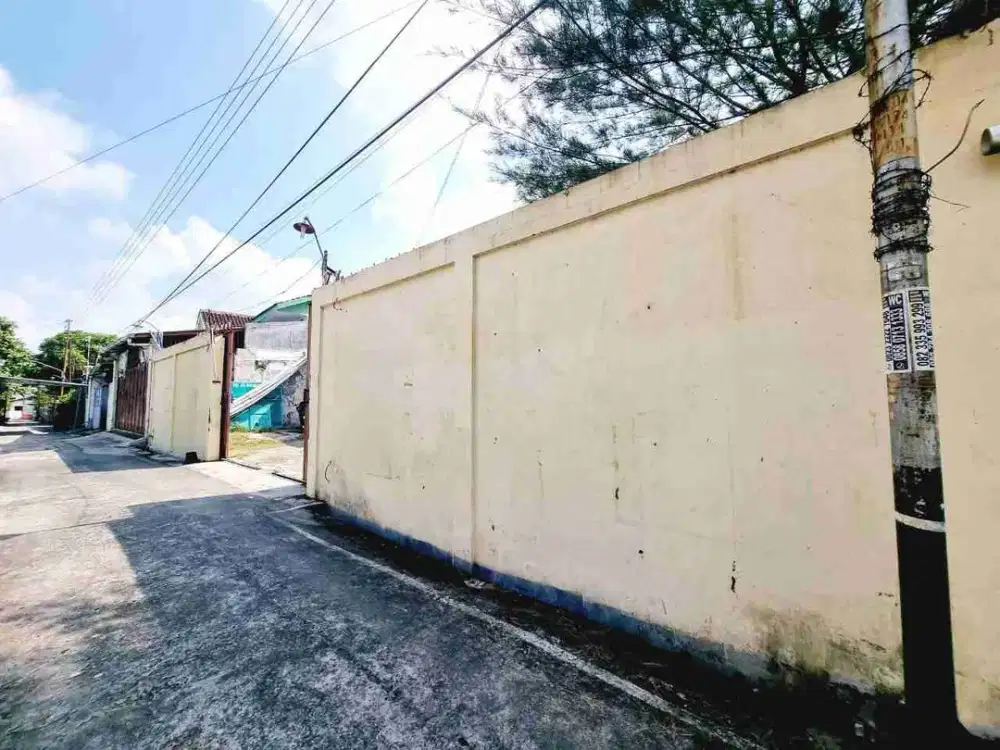 Gudang 2Lt Luas Strategis Tengah Kota Solo