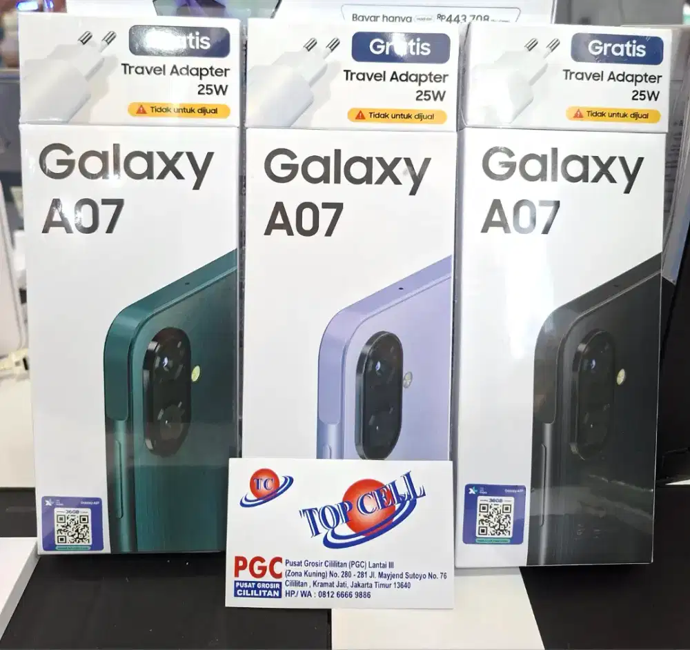 Samsung A07 ram 4/128 NEW
