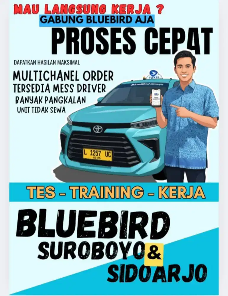 Lowongan Driver Taxi Surabaya