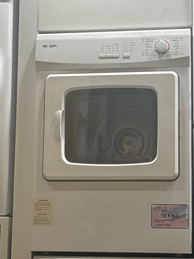 Mesin pengering bekas merk mr spin