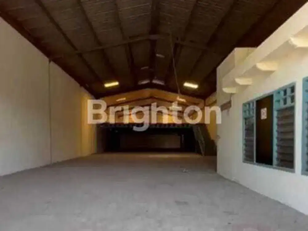 Disewakan Gudang bebas banjir siap pakai Margomulyo Permai