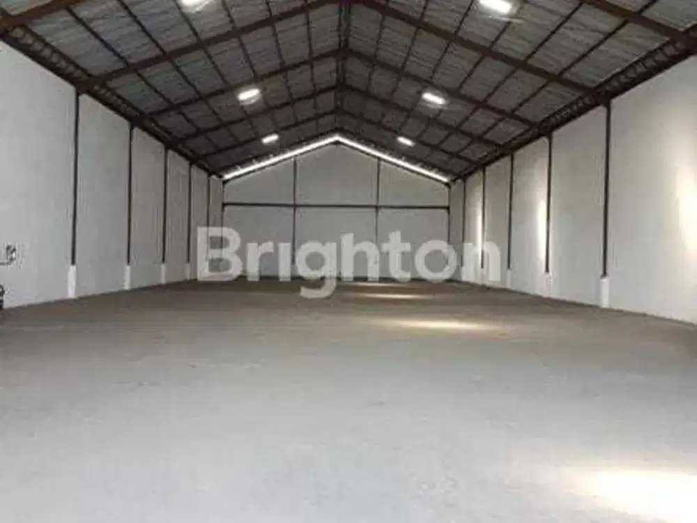 Disewakan gudang siap pakai osowilangun margomulyo bebas banjir