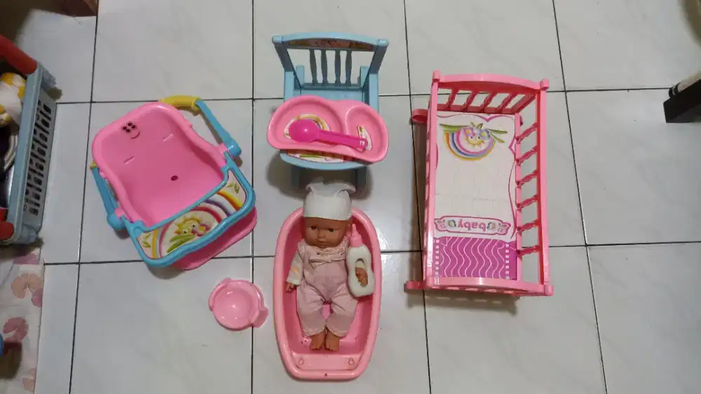 Le petite baby, boneka bayi full set (no kardus)