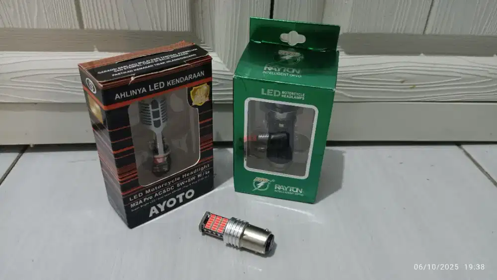 Lampu LED H6 RTD Rayton H6 Ayoto M2A Pro dan Stop Lamp Kaki 2