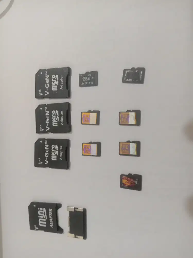 Memori SD Adapter dan memory