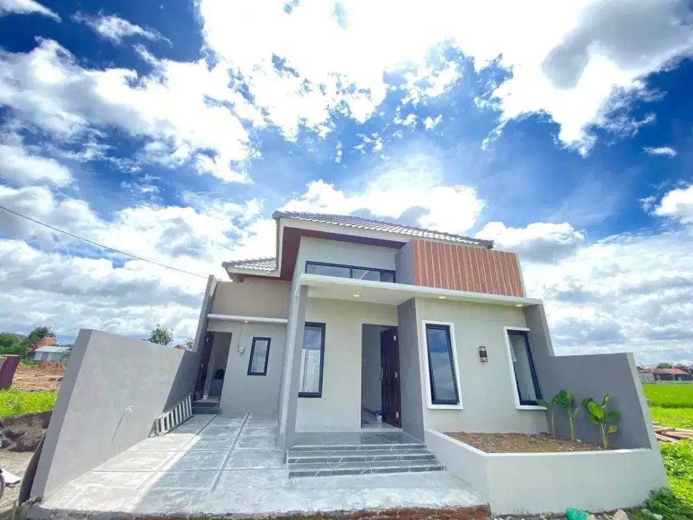 Rumah Baru Cantik Nyaman Lingkungan Perumahan Dekat Kota Solo