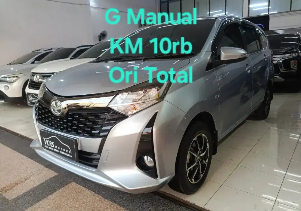 Toyota calya G m/t KM10rb 2023 manual calia cayla mt silver surabaya