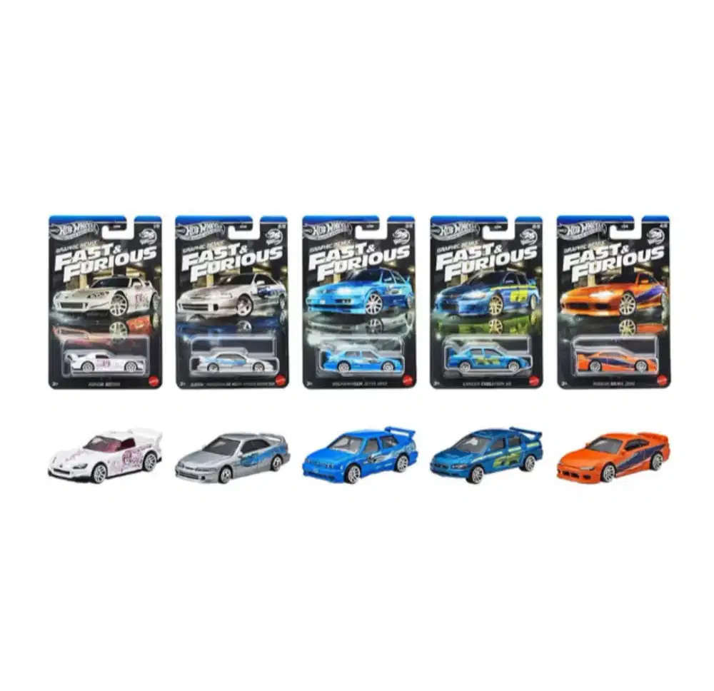 Mainan mobil hot wheels fast & furious 58th anniversary