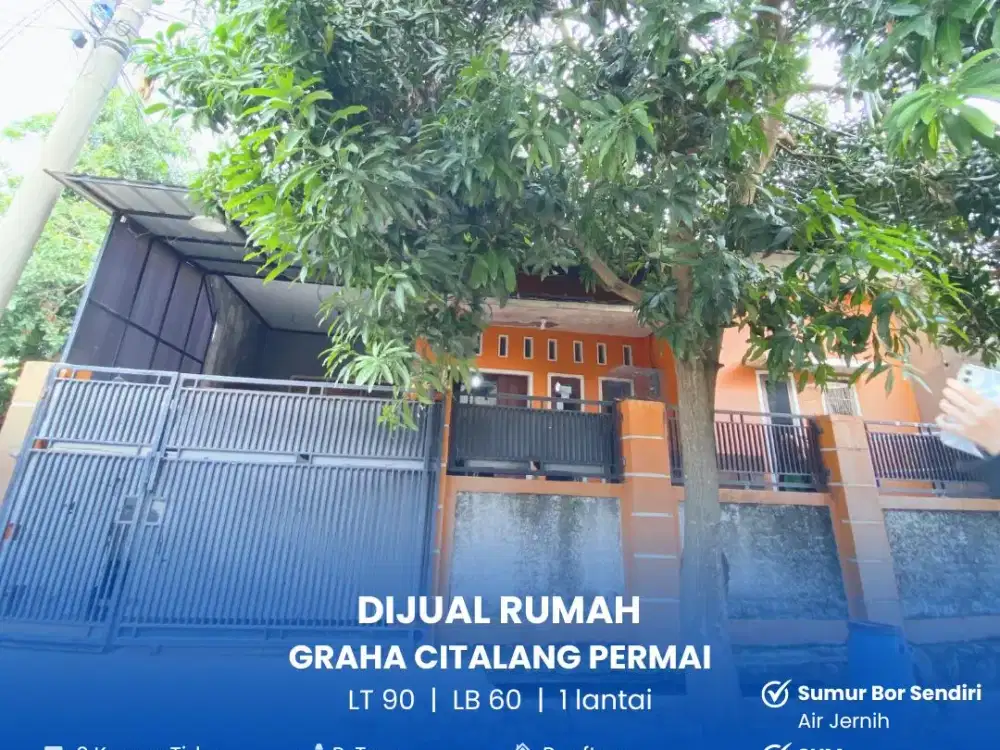 Dijual Murah Rumah Siap Huni di Graha Citalang Permai Kota Purwakarta