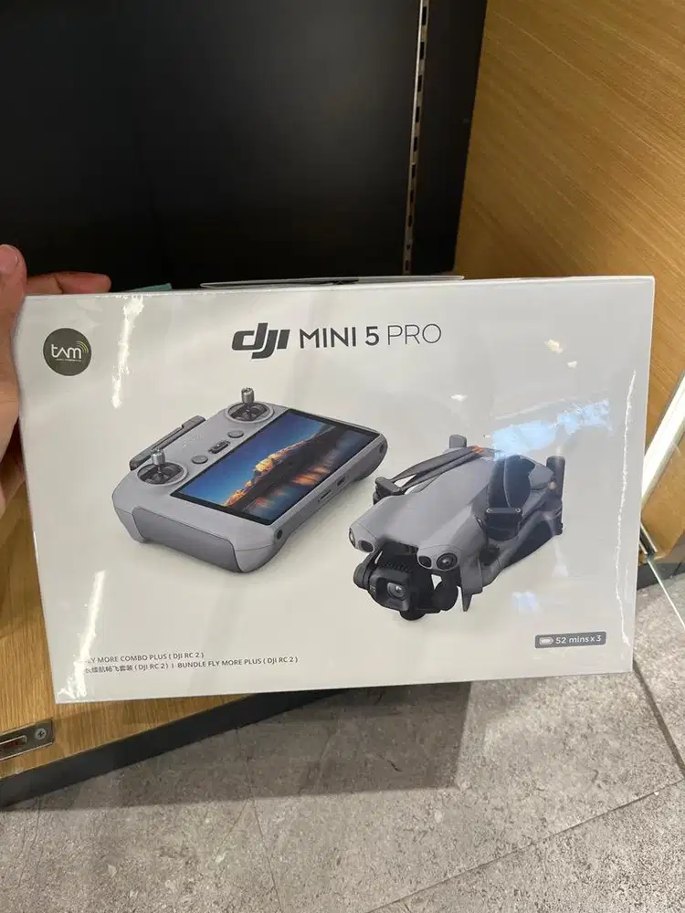 NEW ARRIVAL !! DJI MINI 5 PRO FLY MORE COMBO PLUS ( RC 2 )