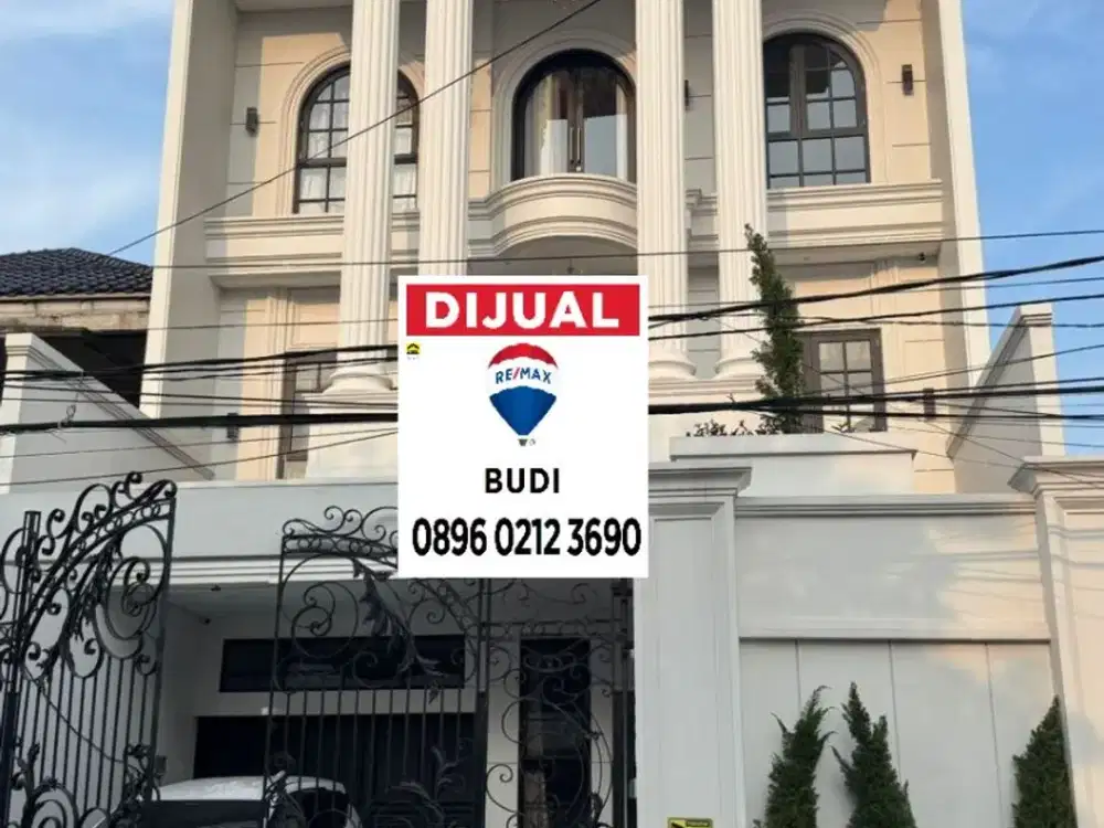 Dijual rumah Komplek Imperial Gading perbatasan kelapa gading 3 tk LT 182 m2 8 x 20 ada kolam renang pribadi