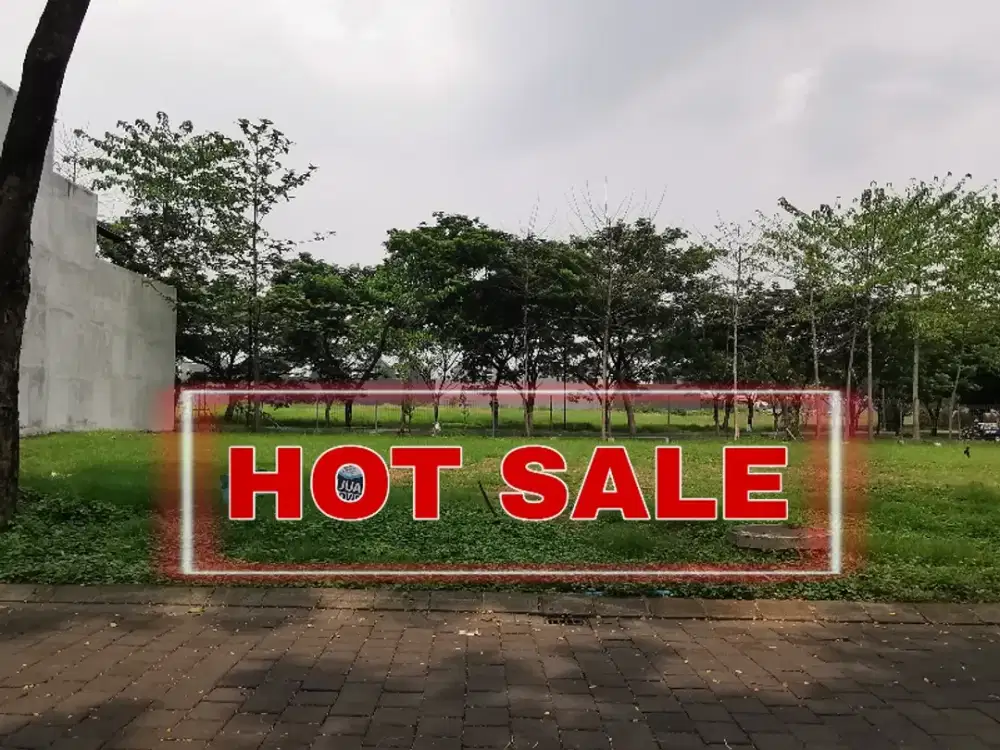 JARANG ADA, . Kavling Kecil Crystal Golf Citraland Dkt Raffles Fullerton Gwalk