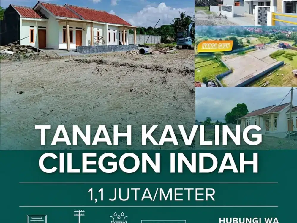 TANAH KAVLING MURAH SIAP BANGUN DI KOTA CILEGON