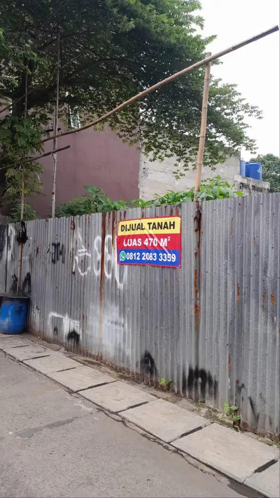 Dijual Tanah 470 M2, SHM