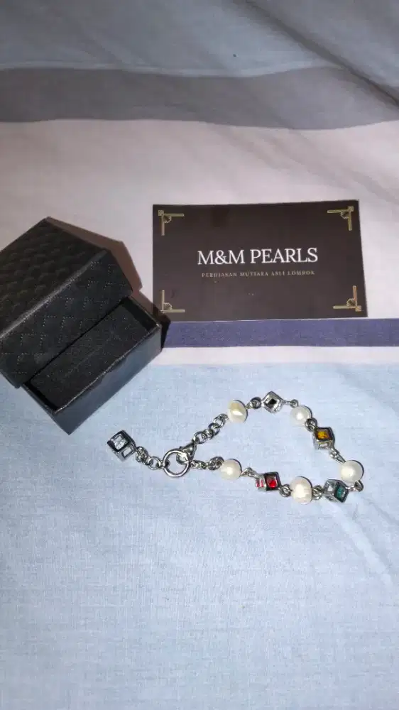 M&m Pearls gelang mutiara