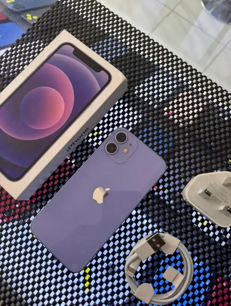 iPhone 12 64GB  Mulus Like New BH95% –Cicilan Paylater
‎Mulai 400rb