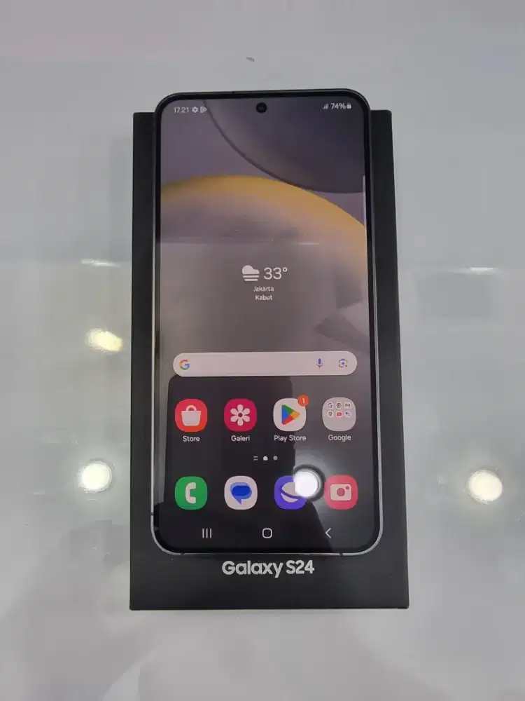 Samsung S24 5G 8+8/256Gb Onyx Black Garansi SEIN 3 bulan -MasterCom