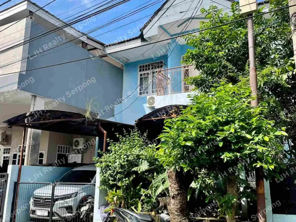 Rumah Murah 2 Lantai Renov Mau Jual Cepat di Griya Loka BSD Siap Huni