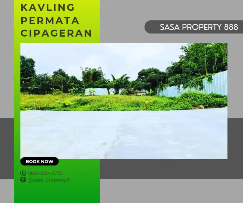 Tanah Cipageran Cimahi hanya 10 menit ke Taman Jajanan Cimahi