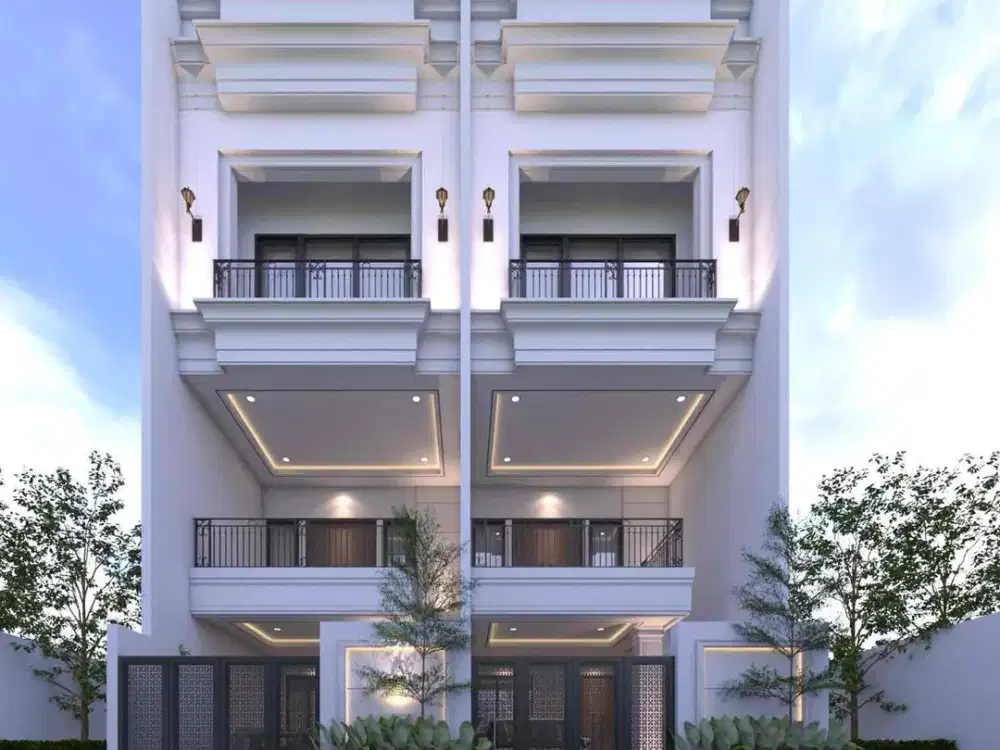 Rumah Baru 4 Lantai LT 90 LB 260 di Teluk Gong