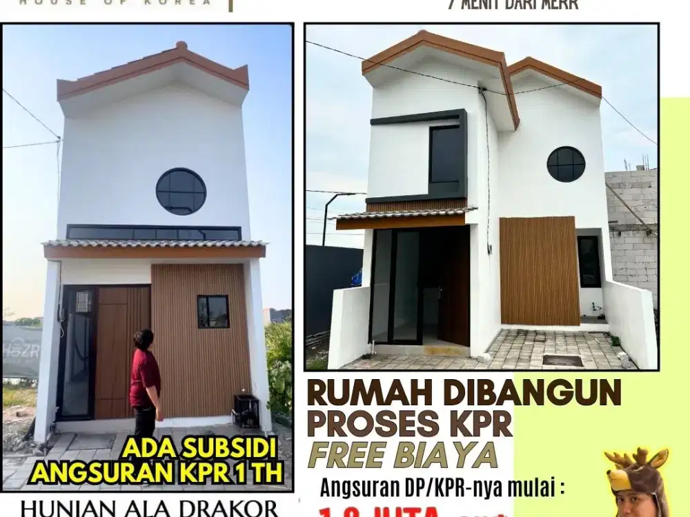 rumah murah surabaya, hozrea wonorejo, rumah minimalis surabaya, rumah baru
