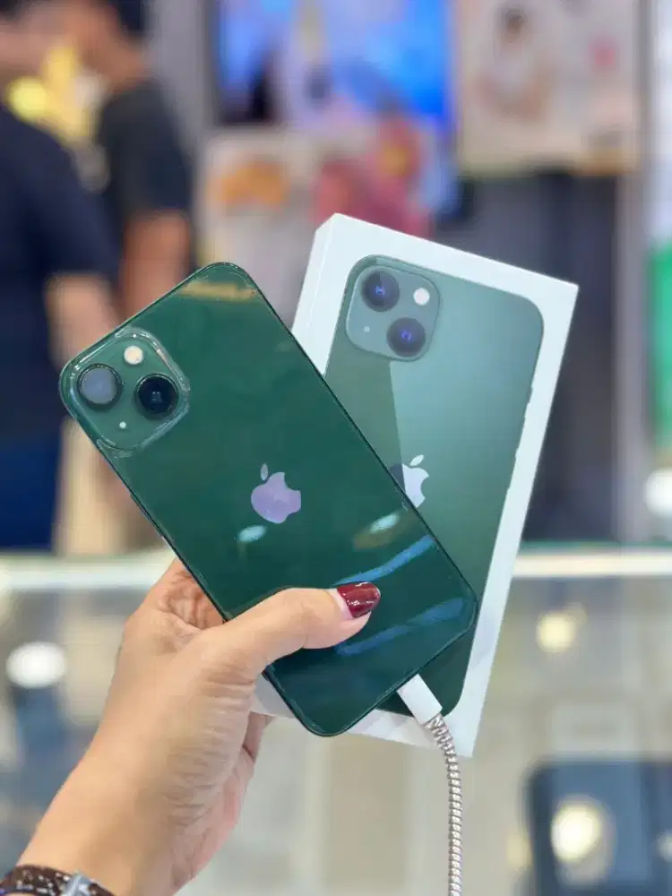 IPHONE 13 GREEN 128 IBOX BISA CASH ATAU KREDIT