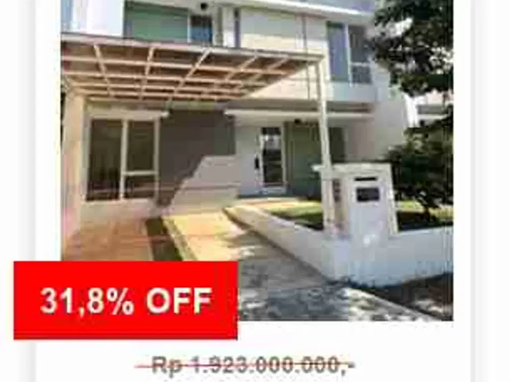 Jual Murah Cluster Albasia Harapan Indah Unit Baru Stock Terbatas