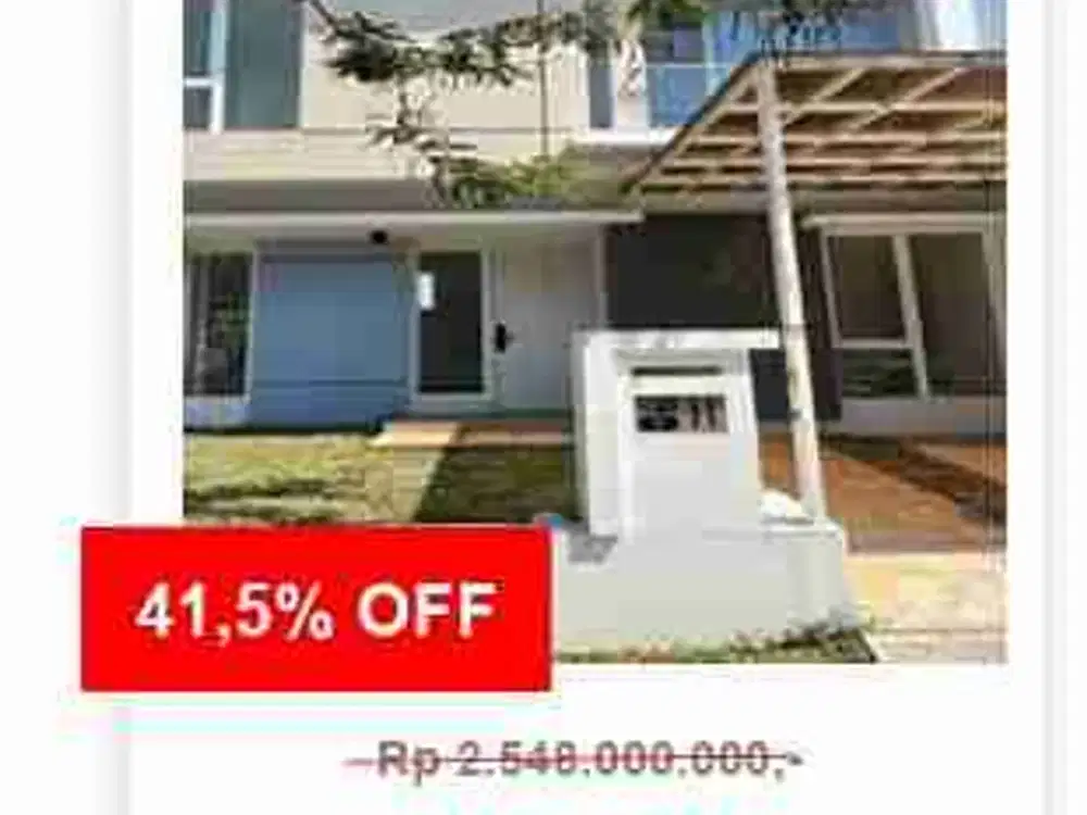 Jual Murah Cluster Albasia Harapan Indah Unit Baru Stock Terbatas